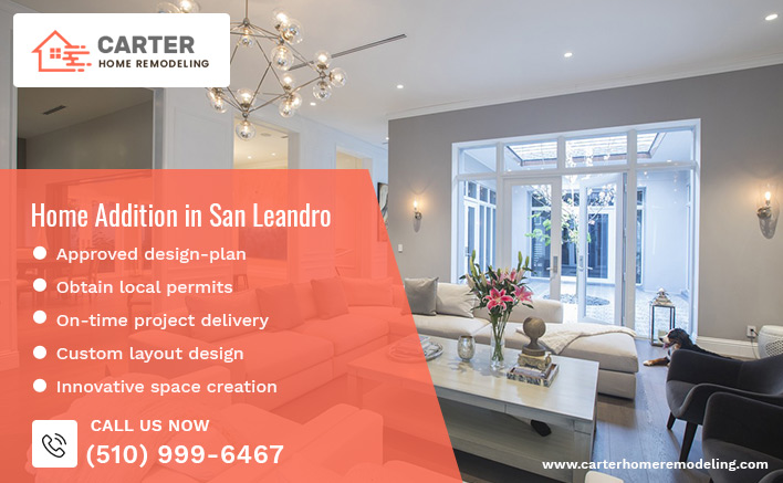 List of home addition services specialties by Carter Home Remodeling