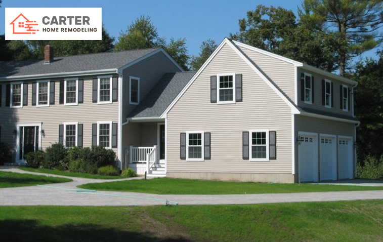 Spacious home with newly added exterior room addition
